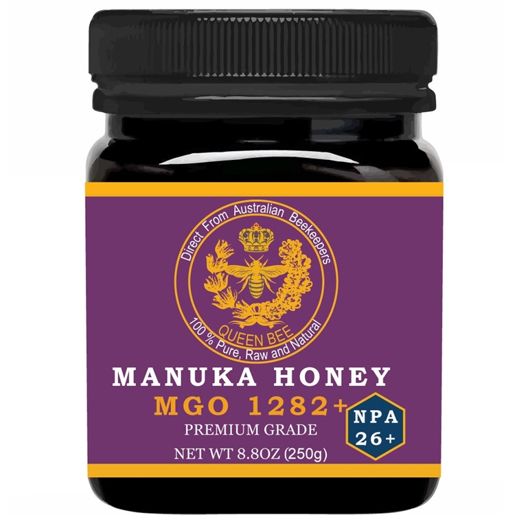Premium Manuka Honey MGO 1282+ - Organic Australian Honey for Healing, Skin, and Immune Support