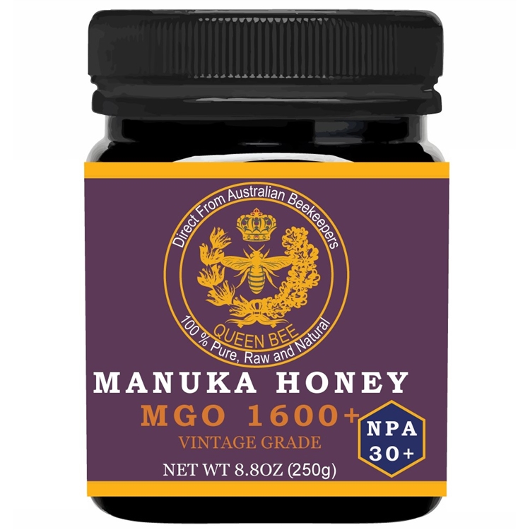 Manuka Honey MGO 1600+ (NPA 30+) - Highest Potency for Advanced Healing & Immune Support