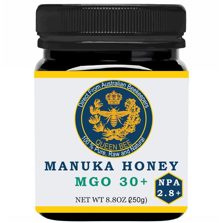 Manuka Honey MGO 30+ - Pure, Natural, Mild Antibacterial Honey from Australia