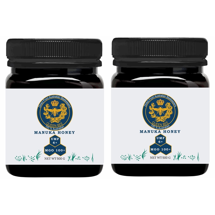 500g Manuka 6+ honey Pack of two