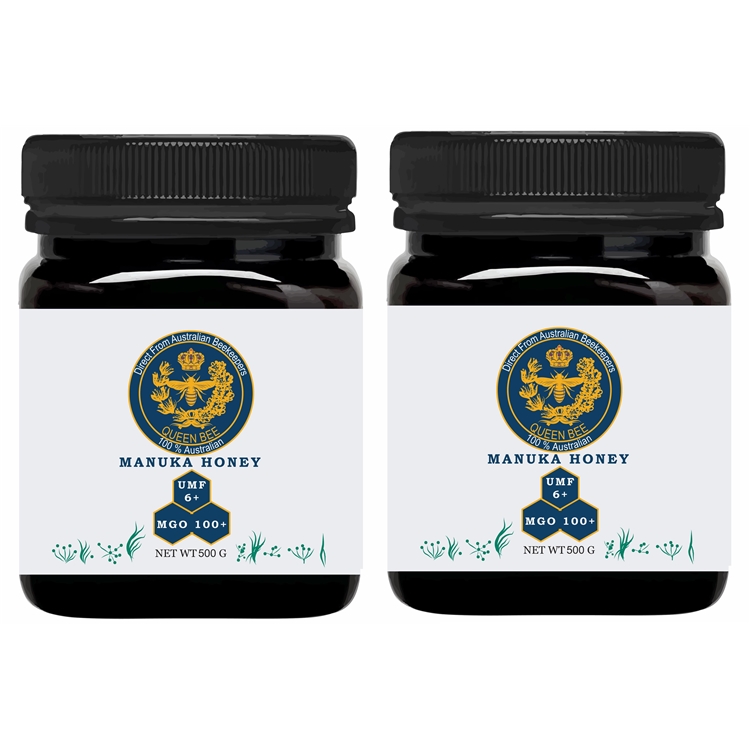 500g Manuka 6+ honey Pack of two