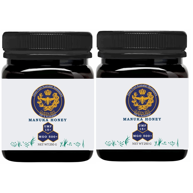 250g Manuka 15+ honey Pack of two