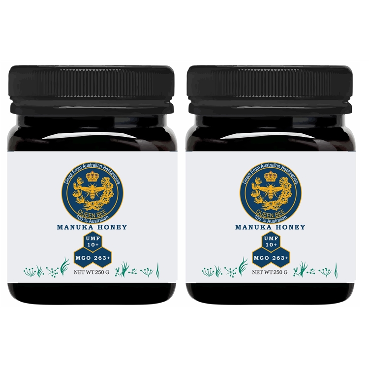 250g Manuka 10+ honey Pack of two