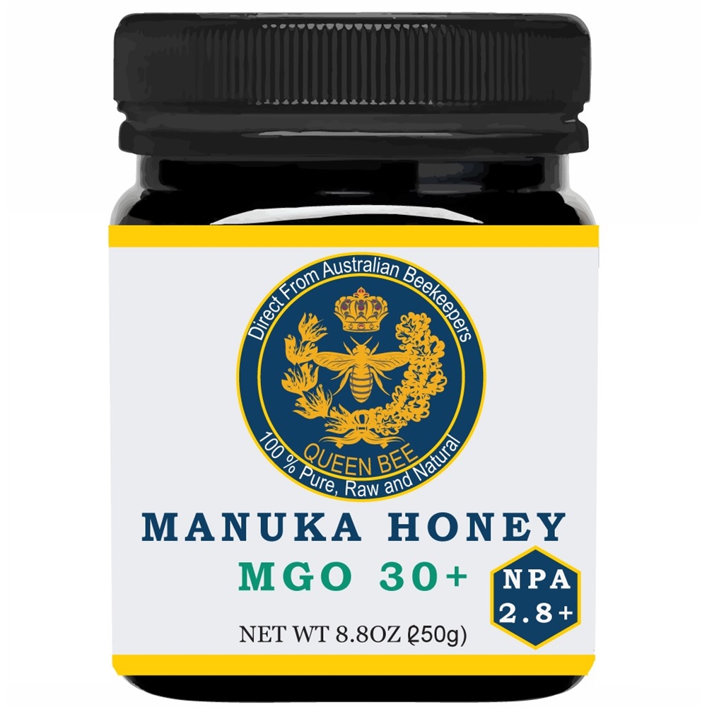 Manuka Honey MGO 30+ - Pure, Natural, Mild Antibacterial Honey from Australia
