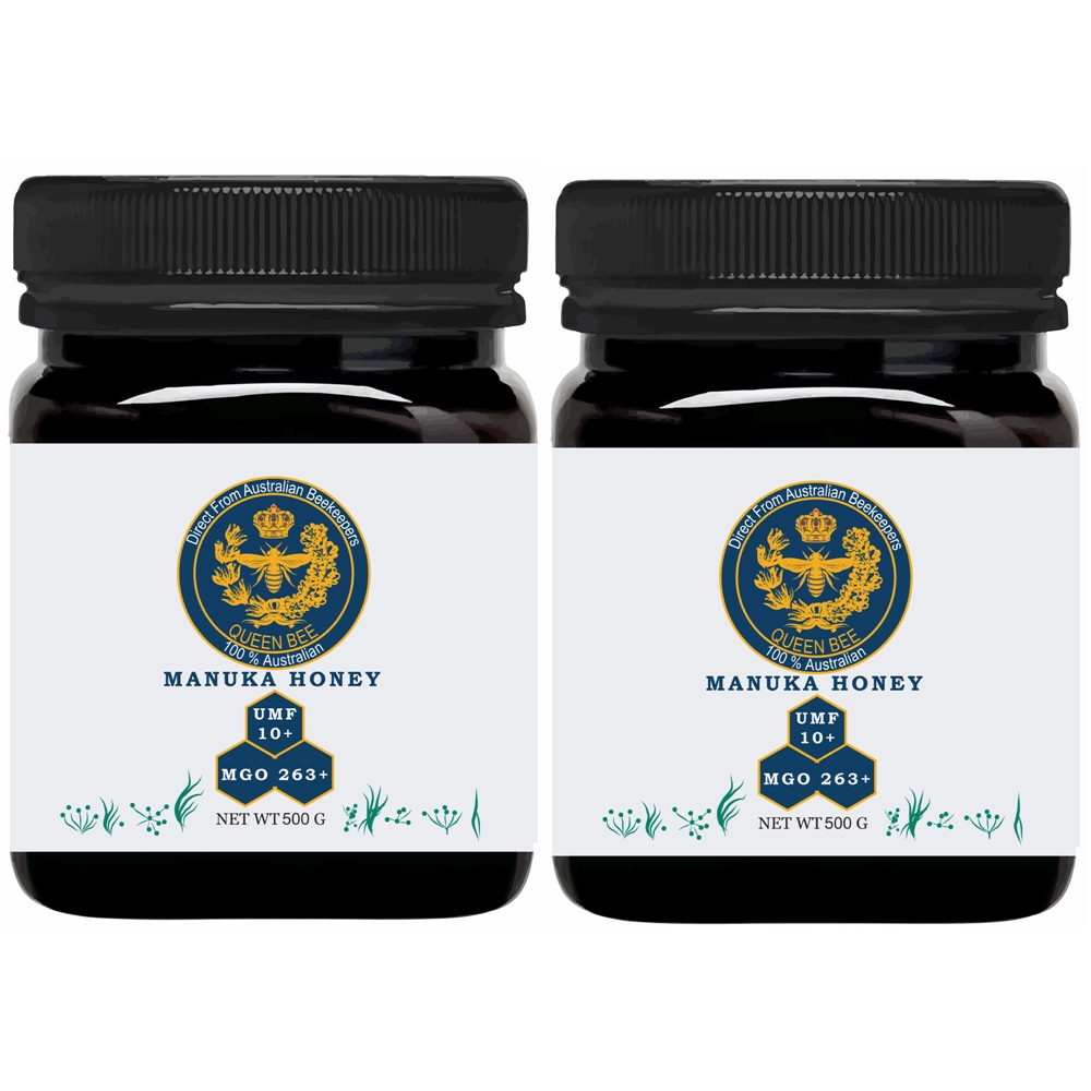 500g Manuka 10+ honey Pack of two