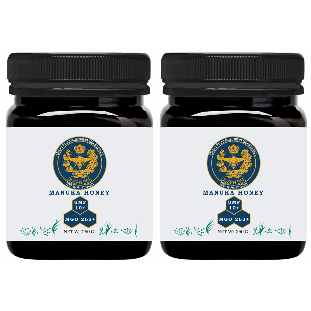 250g Manuka 10+ honey Pack of two